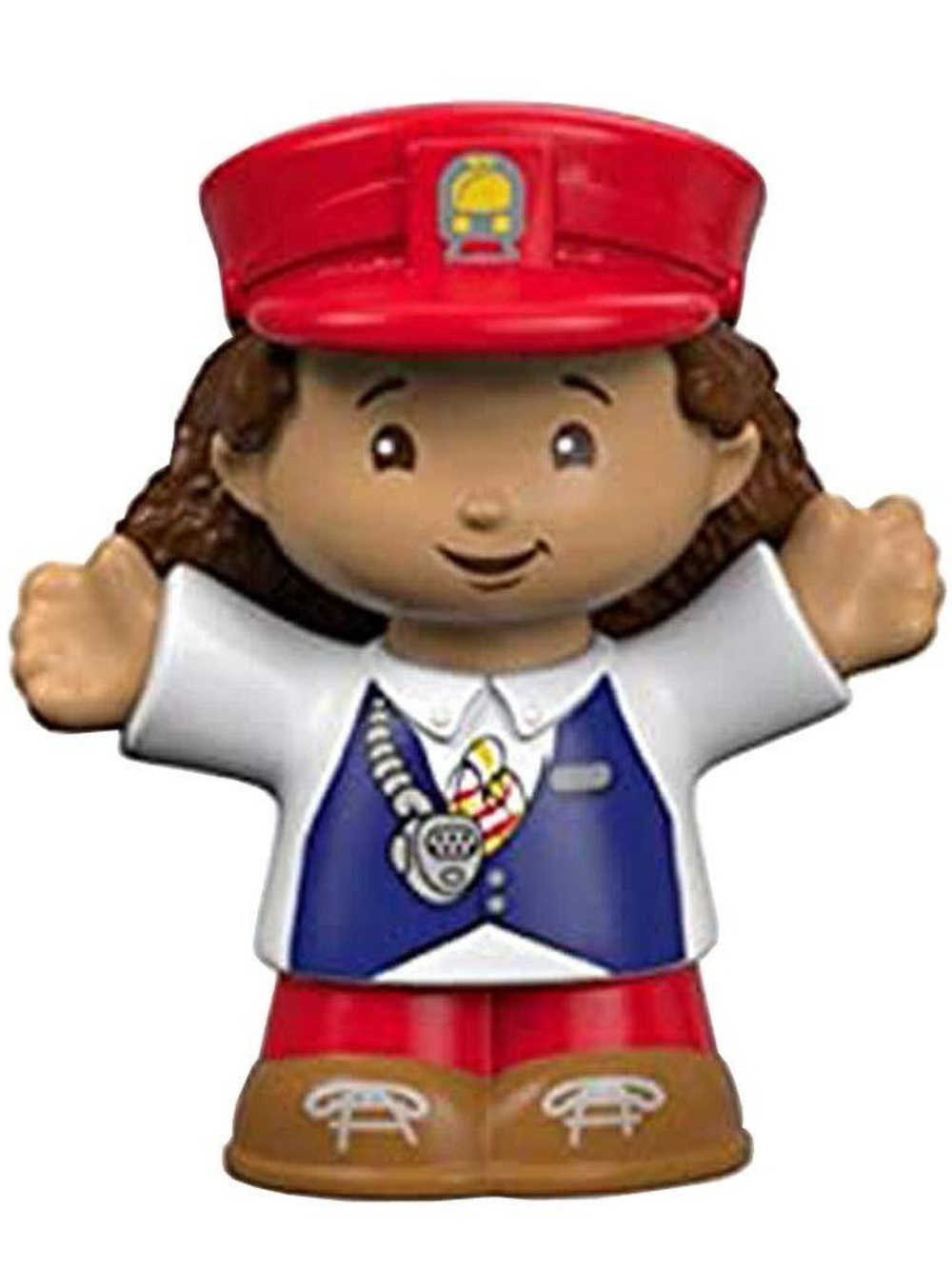 2/$15 Fisher Price Little People Conductor Kathy Train Figure DYP25 2016